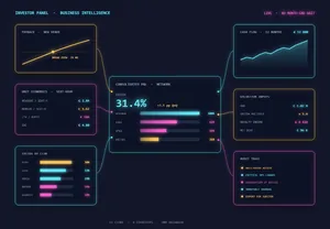 Investor business intelligence panel